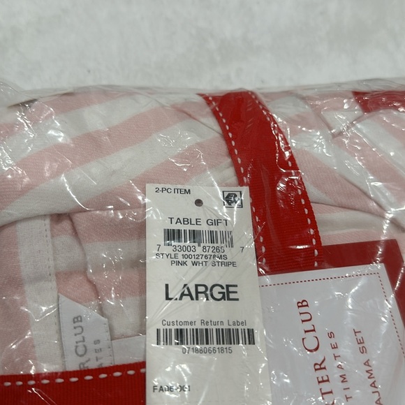 Charter club intimates pajama set size L - Picture 5 of 8